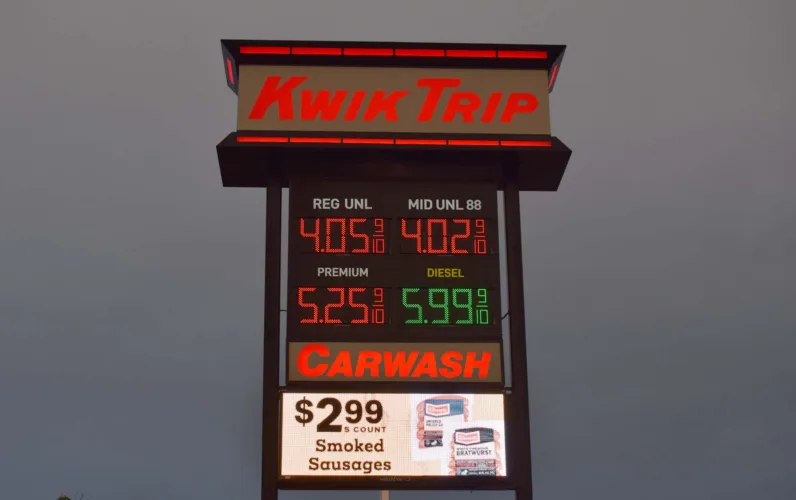 US diesel prices hit a record high
